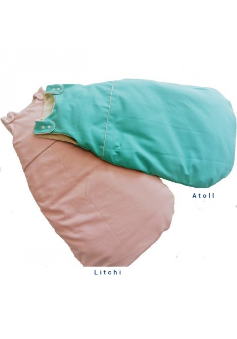 Gigoteuse été flanelle et satin de coton