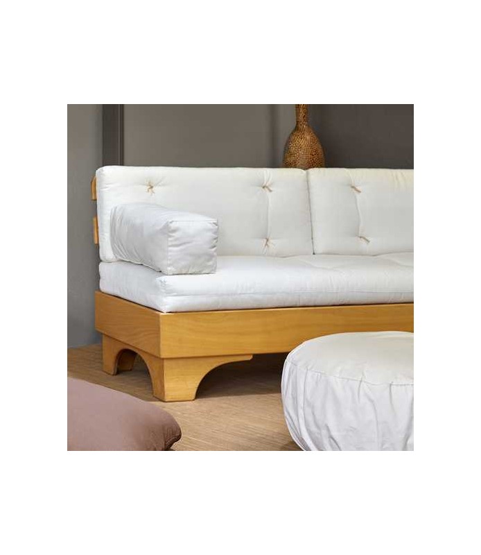 FUTAINE, literie en coton bio - Pouf et fauteuil tout coton