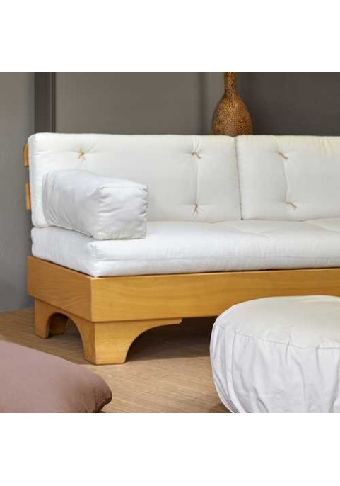 FUTAINE, literie en coton bio - Pouf et fauteuil tout coton