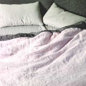 Taie d'oreiller pur lin de France