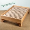 Lit en bois massif, véritable hêtre des pyrénées