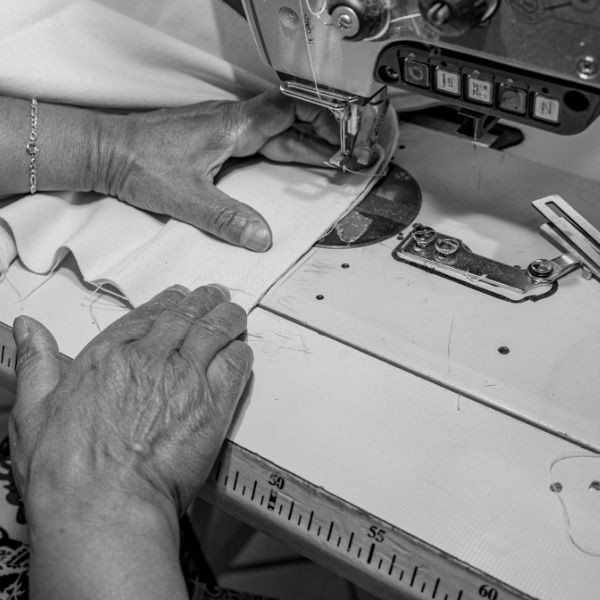 Drap plat Coton/Chanvre