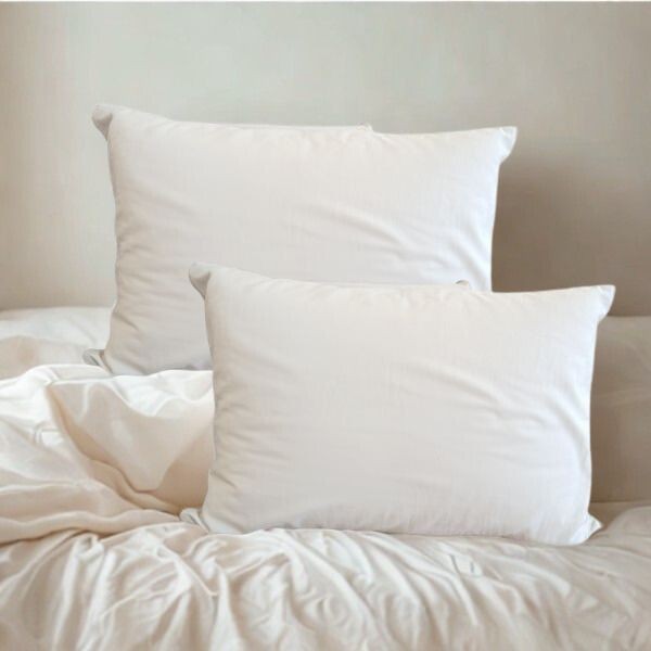 Drap housse écru satin ou flanelle - Futaine