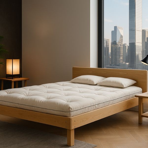 Matelas BIO 70x190 en coton biologique fabriqué en France