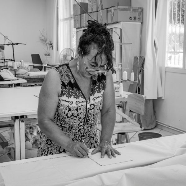 Oreiller anatomique - fabriqué en pur coton biologique