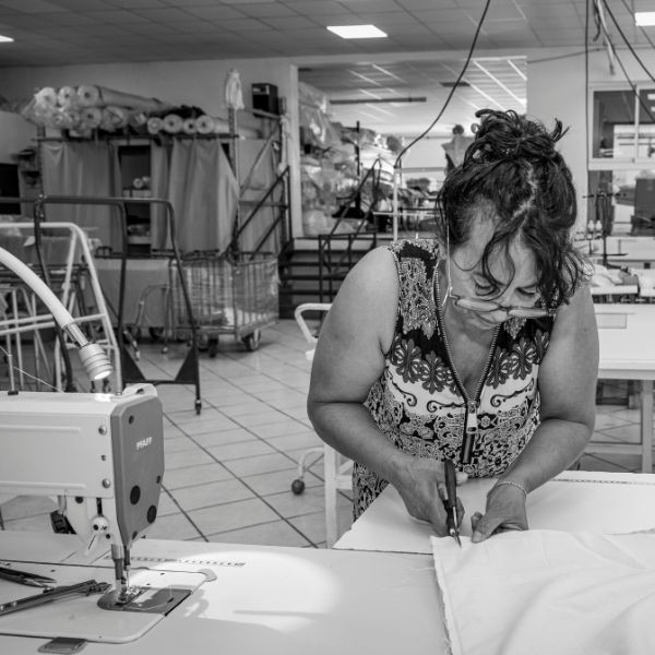 Oreiller anatomique - fabriqué en pur coton biologique