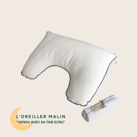 Oreiller malin Futaine - fabriqué en pur coton bio