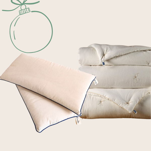 Couette 240x220 en coton biologique, couette vegan.