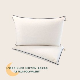 Pack Couette Oreiller Coton Bio 100% | Fabriqué en France