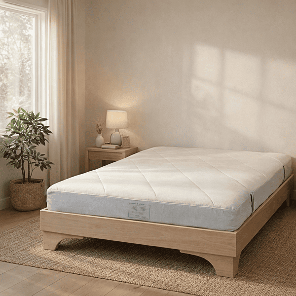 Literie bio- Matelas 120x190 latex/coton bio fabriqué en France