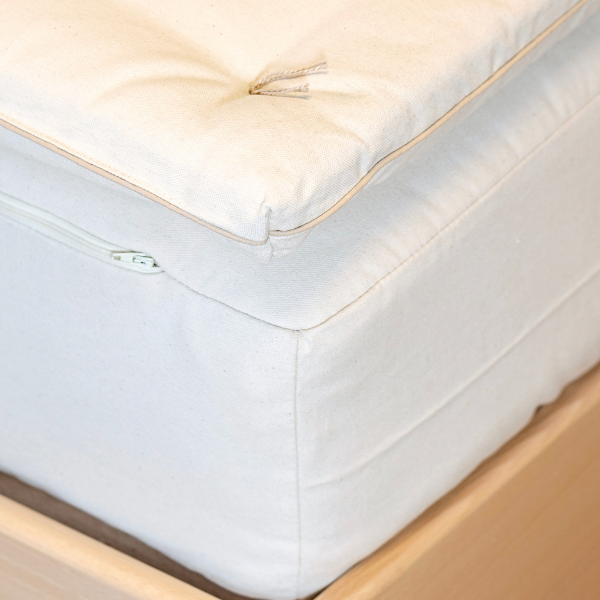 Sur-matelas Coton Bio et Latex naturel