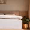 Sur-matelas Coton Bio/Latex naturel 200x200 cm