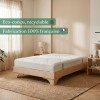 Matelas coton/latex, matelas écoresponsable, fabriqué en France, made in France