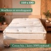 Sur-matelas coton bio - Futaine literie Fabrication Française