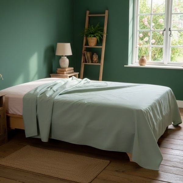 Drap plat Coton/Chanvre