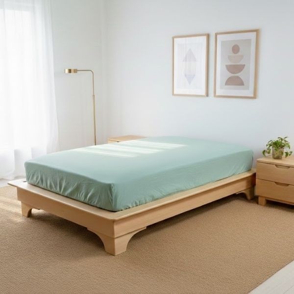 Drap housse Coton/Chanvre