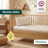 Matelas bébé Coton Bio - 70x140