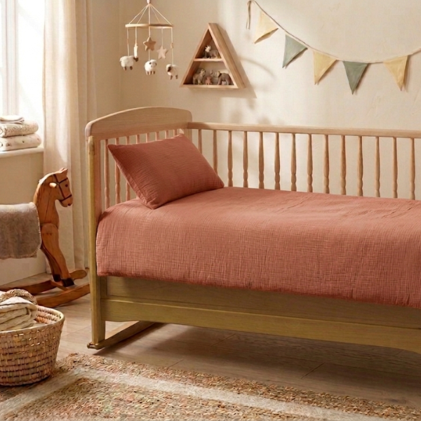 Housse de couette Bébé Double Gaze de Coton