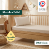 Matelas bébé 60x120 en coton bio