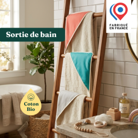 Sortie de bain Coton Bio