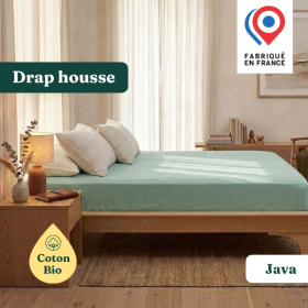 Drap housse Coton/Chanvre