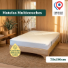 Matelas BIO 70x190 en coton biologique fabriqué en France
