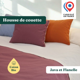 La Futée de chez Futaine - Housse de couette Java / Flanelle