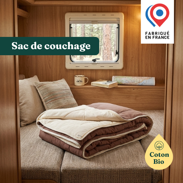 Sac de couchage en coton biologique