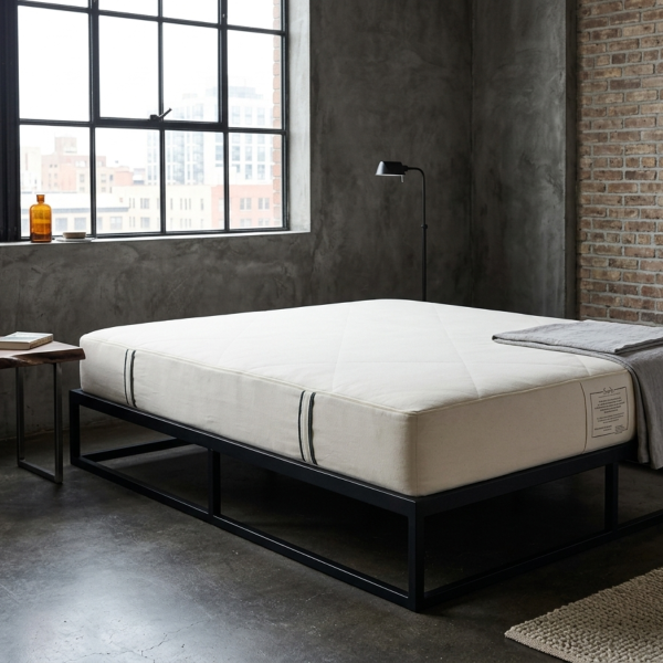 Matelas Coton bio/recyclé, Latex 70x200 | Made in France