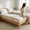 Matelas Coton bio/recyclé, Latex 100x200 | Made in France