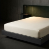 Drap housse en coton bio écru satin ou flanelle - Futaine