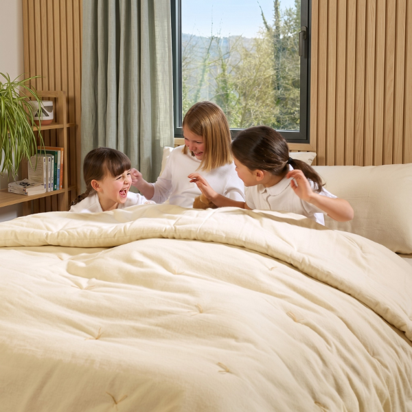 Couette en coton bio | Légère, lavable, naturelle – Futaine