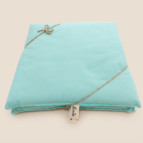 Lot coussin d'assise coton bio | Auto et chaise  Futaine
