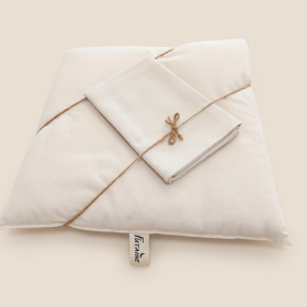 Lot coussin d'assise coton bio | Auto et chaise  Futaine