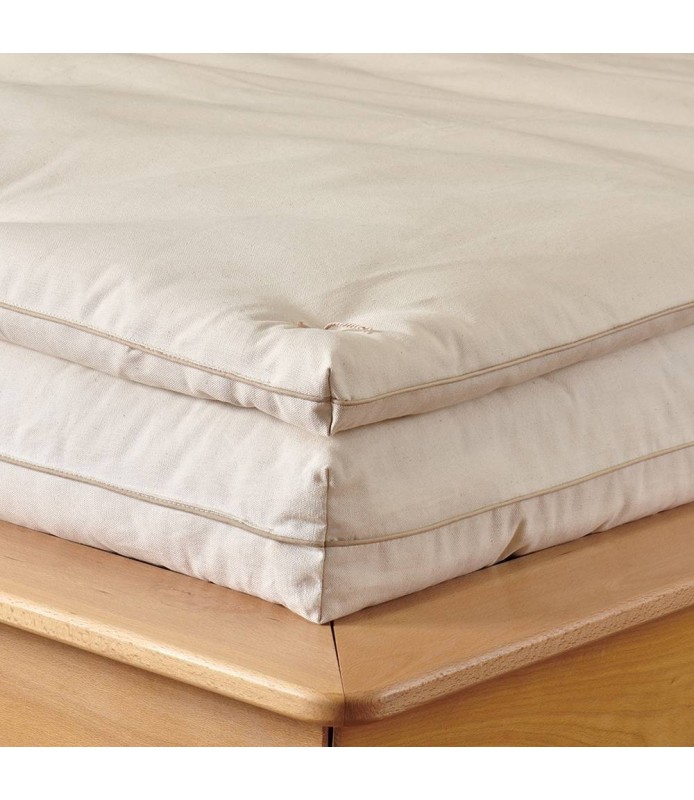 Sur-matelas 160x200 en coton bio